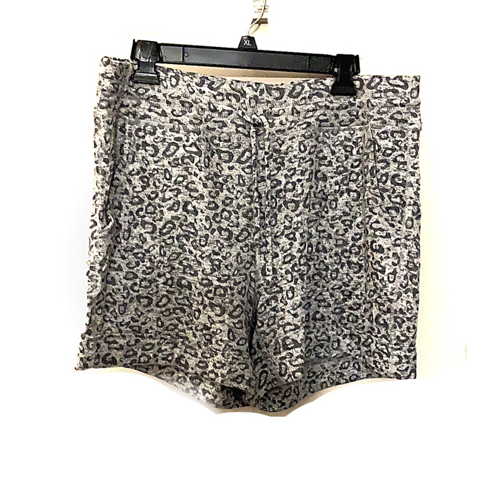 Soft cheetah print shorts